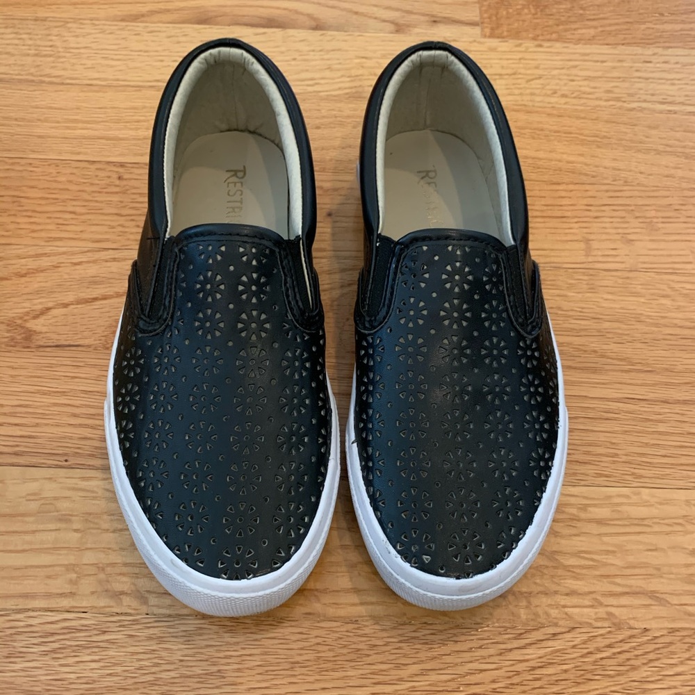 Black Slip On Sneakers